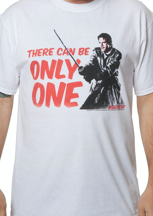 There Can Be Only One T-Shirt - main product image