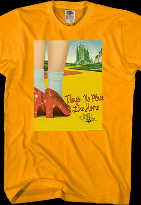 There's No Place Like Home Wizard Of Oz T-Shirt