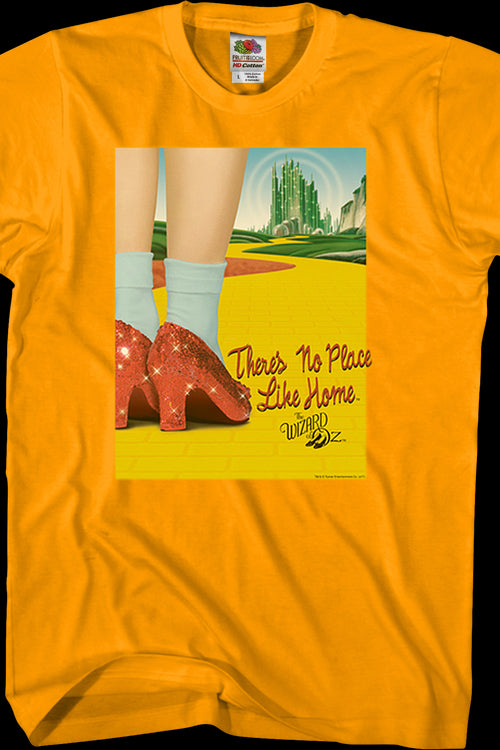 There's No Place Like Home Wizard Of Oz T-Shirtmain product image
