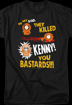 They Killed Kenny South Park T-Shirt