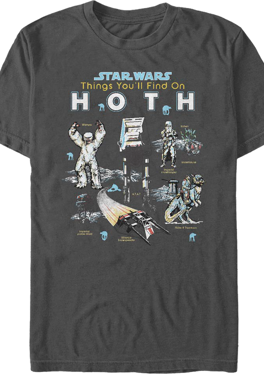 Things You'll Find On Hoth Star Wars T-Shirt - main product image