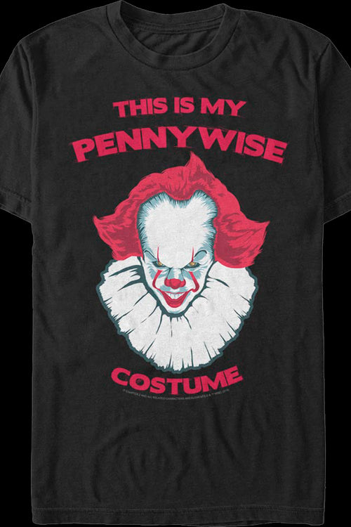 This Is My Pennywise Costume IT Shirtmain product image