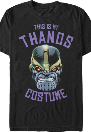 This Is My Thanos Costume Marvel Comics T-Shirt