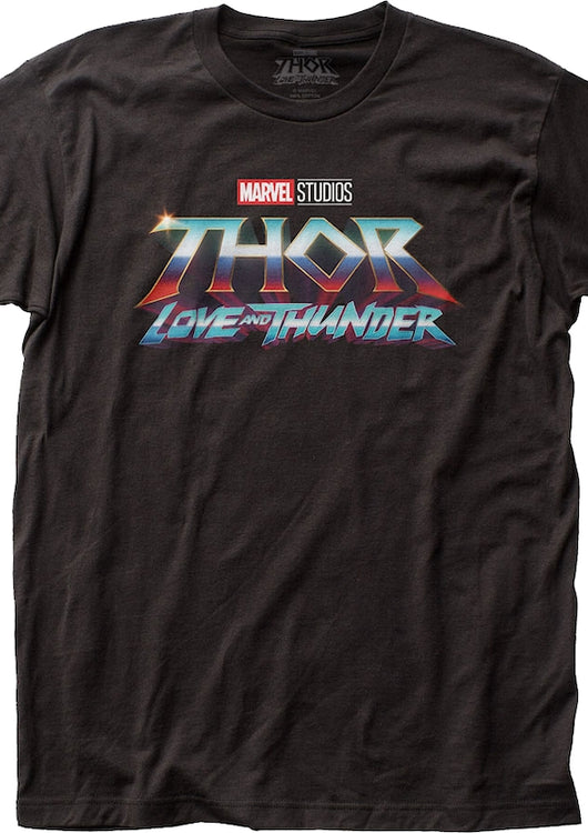 Thor: Love And Thunder Logo Marvel Comics T-Shirt - main product image