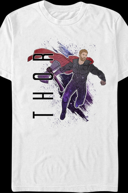 Thor Painting Avengers Endgame T-Shirtmain product image