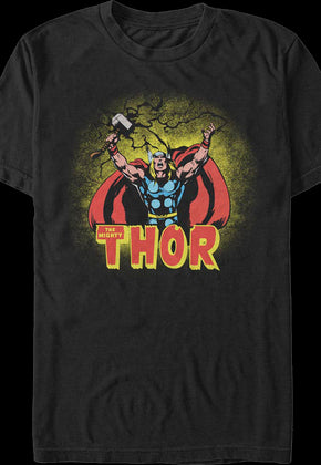 Thor Summon Lightning Marvel Comics T-Shirt