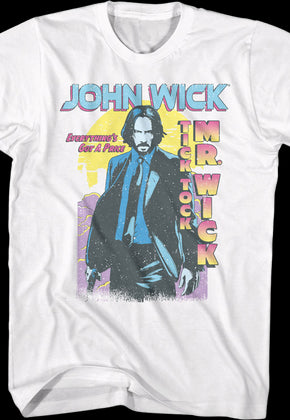 Tick Tock John Wick T-Shirt