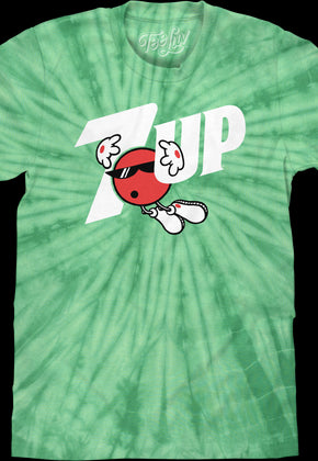 Tie Dye Cool Spot 7 Up T-Shirt