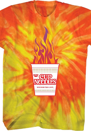 Tie Dye Cup Noodles T-Shirt