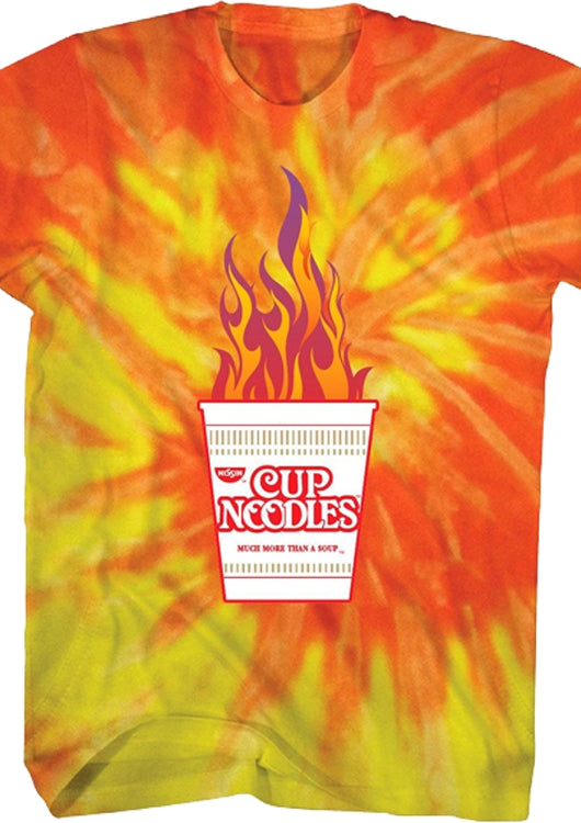 Tie Dye Cup Noodles T-Shirt - main product image