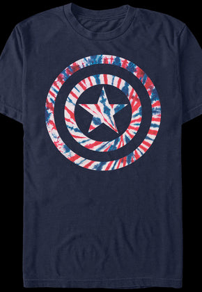 Tie Dyed Captain America T-Shirt