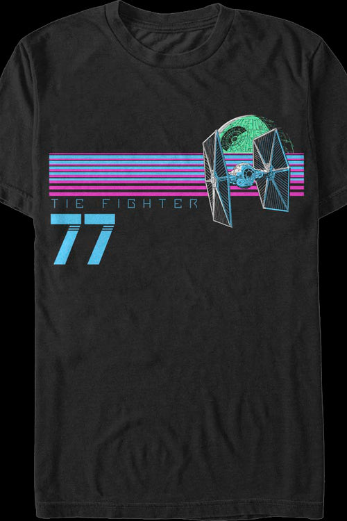 Retro TIE Fighter 77 Star Wars T-Shirtmain product image