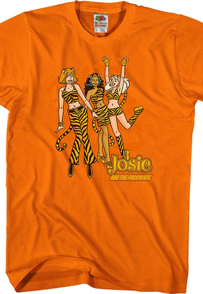Tiger Stripes Josie and the Pussycats T-Shirt