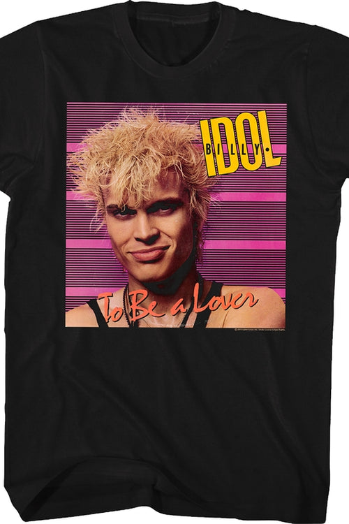 To Be a Lover Billy Idol T-Shirtmain product image