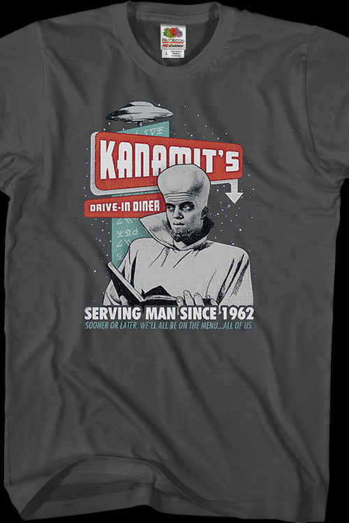 To Serve Man Twilight Zone T-Shirtmain product image