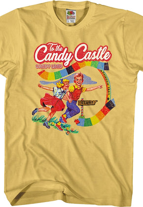 Vintage To the Candy Castle Candy Land T-Shirt