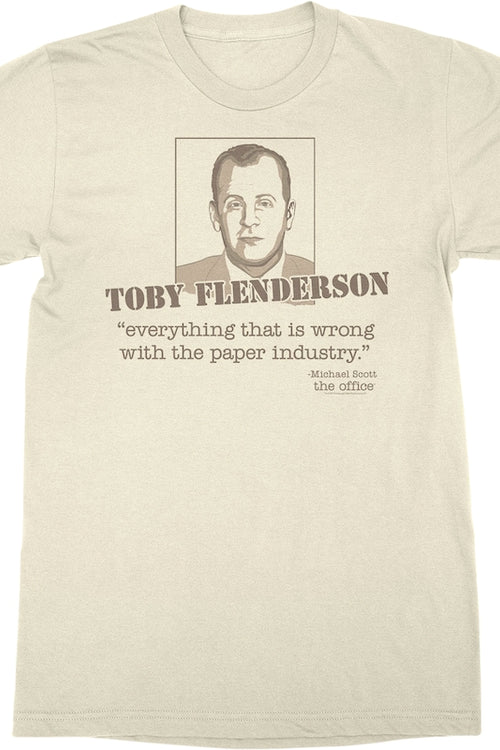 Toby Flenderson The Office T-Shirtmain product image