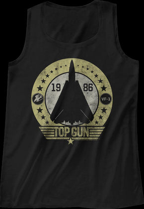 Tomcat Silhouette Top Gun Tank Top