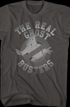 Tonal No Ghost Logo Real Ghostbusters T-Shirt