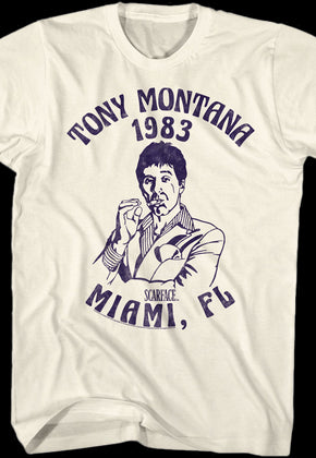 Tony Montana 1983 Scarface T-Shirt