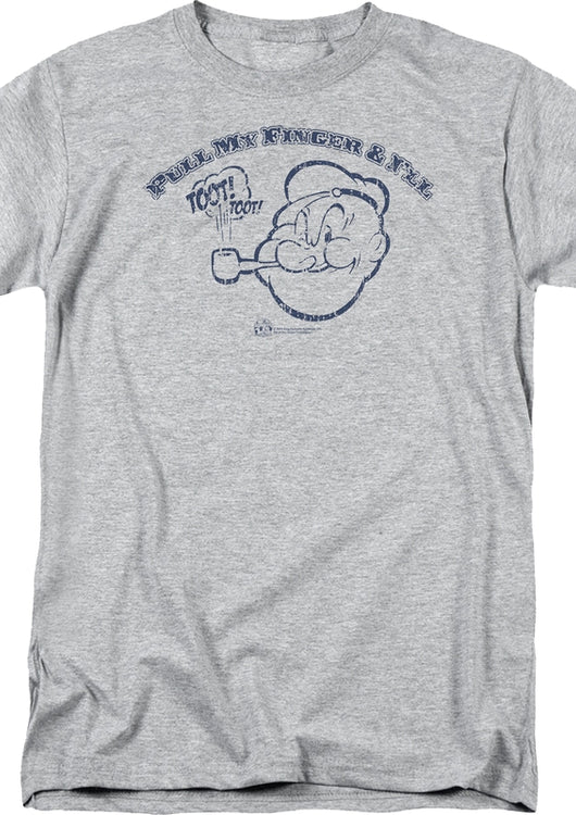 Toot Toot Popeye T-Shirt - main product image
