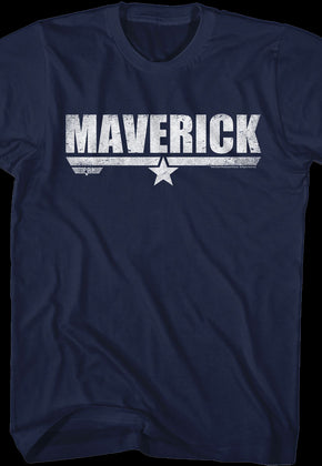 Distressed Top Gun Maverick T-Shirt