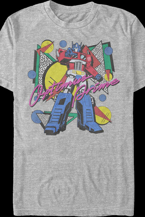 Totally Rad Optimus Prime Transformers T-Shirtmain product image
