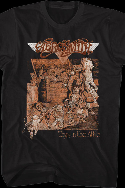 Toys In The Attic Album Cover Aerosmith T-Shirtmain product image