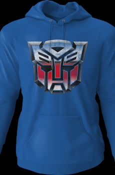 Autobots Logo Transformers Pullover Hoodie