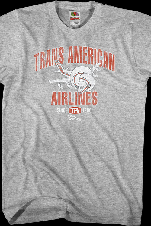 Trans American Airplane T-Shirtmain product image