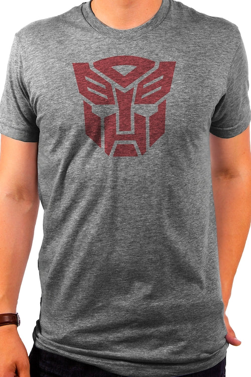 Transformers Autobot Logo Grey T-Shirtmain product image
