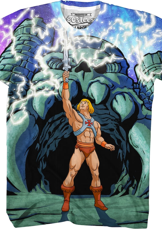 Transforming He-Man Sublimation Shirt - main product image