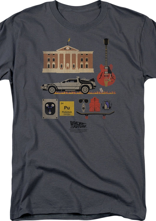 Travel Necessities Back To The Future T-Shirt - main product image