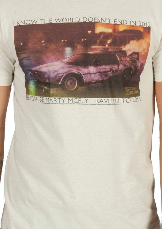 Traveled To 2015 Back To The Future Shirt - main product image