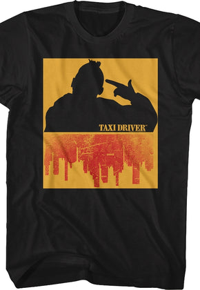 Travis Bickle Silhouette Taxi Driver T-Shirt
