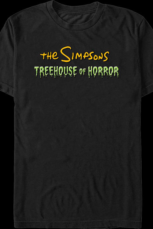 Treehouse Of Horror Logo The Simpsons T-Shirtmain product image