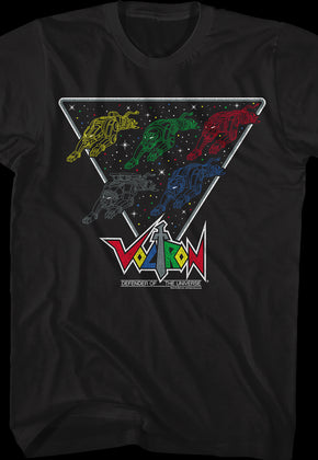 Lion Formation Voltron T-Shirt