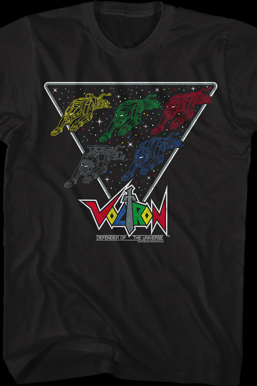 Lion Formation Voltron T-Shirtmain product image