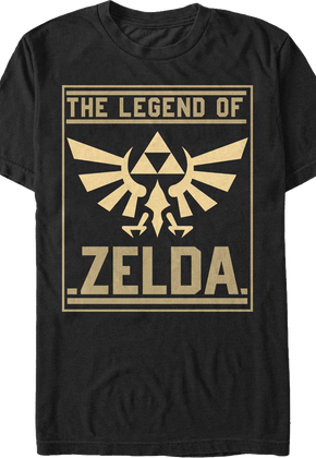 Triforce Box Legend of Zelda Nintendo T-Shirt