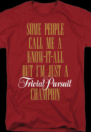 Trivial Pursuit Champion T-Shirt