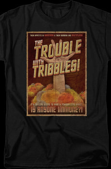 Trouble With Tribbles Poster Star Trek T-Shirt