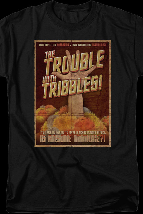 Trouble With Tribbles Poster Star Trek T-Shirtmain product image