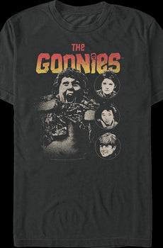 Truffle Shuffle Faces Goonies T-Shirt