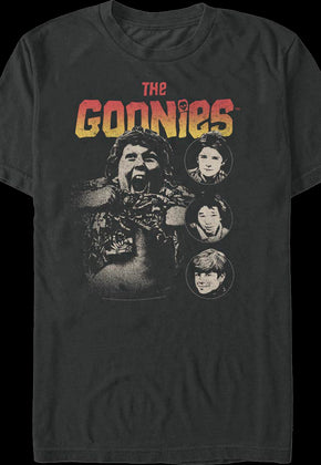 Truffle Shuffle Faces Goonies T-Shirt