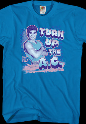Turn Up The AC Saved By The Bell T-Shirt