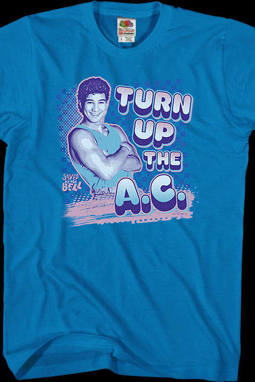 Turn Up The AC Saved By The Bell T-Shirtmain product image