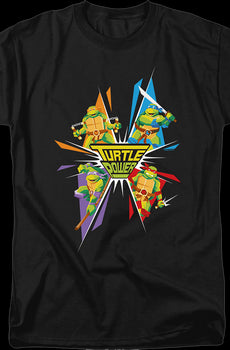 Turtle Power Poses Teenage Mutant Ninja Turtles T-Shirt