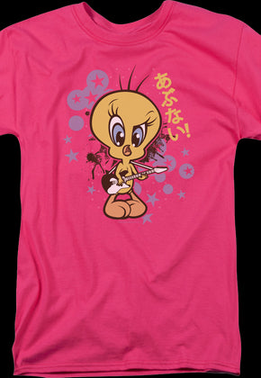 Tweety Bird Rock Star Looney Tunes T-Shirt