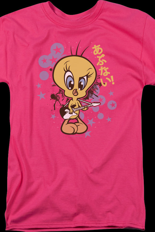 Tweety Bird Rock Star Looney Tunes T-Shirtmain product image