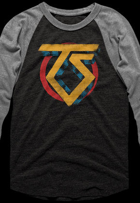 Twisted Sister Raglan Baseball Shirt